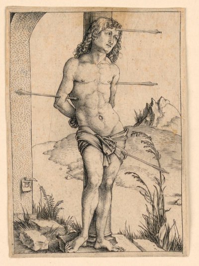 St. Sebastian ved Søylen av Albrecht Dürer