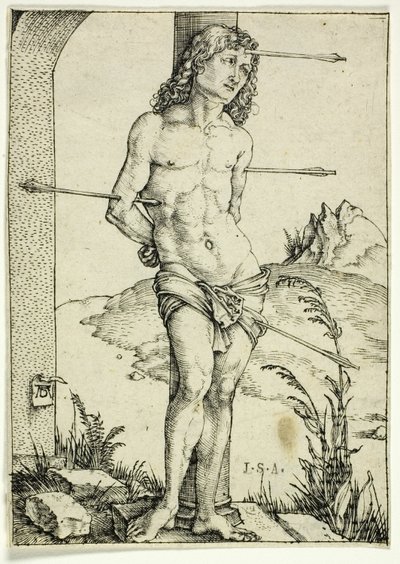 St. Sebastian ved Søylen av Albrecht Dürer