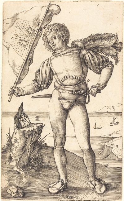 Fanebærer av Albrecht Dürer