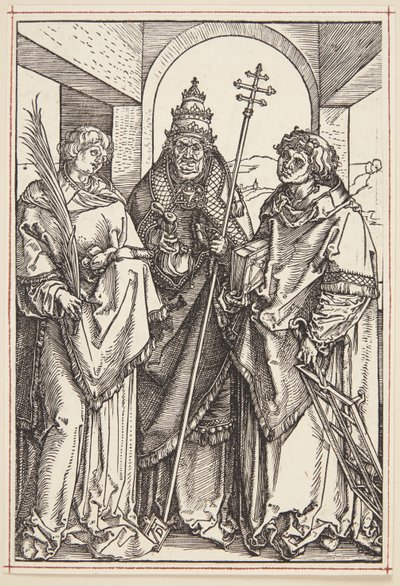 Sts. Lawrence, Sixtus og Stephen av Albrecht Dürer
