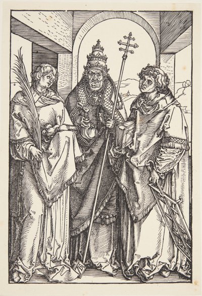 Sts. Lawrence, Sixtus og Stephen av Albrecht Dürer