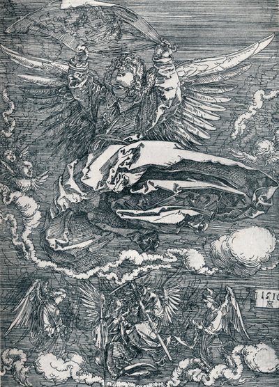Sudarium vist av en engel, 1516 1906 av Albrecht Dürer