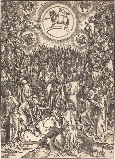Tilbedelsen av Lammet av Albrecht Dürer