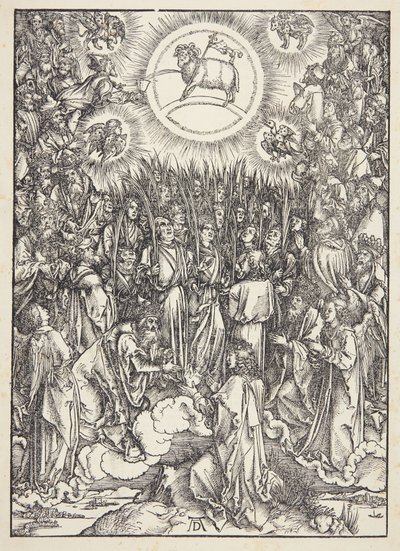 Tilbedelsen av Lammet av Albrecht Dürer