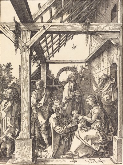 The Adoration of the Magi, 1511. av Albrecht Dürer