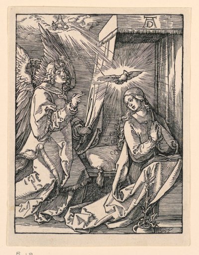Bebudelsen, fra The Little Passion-serien av Albrecht Dürer