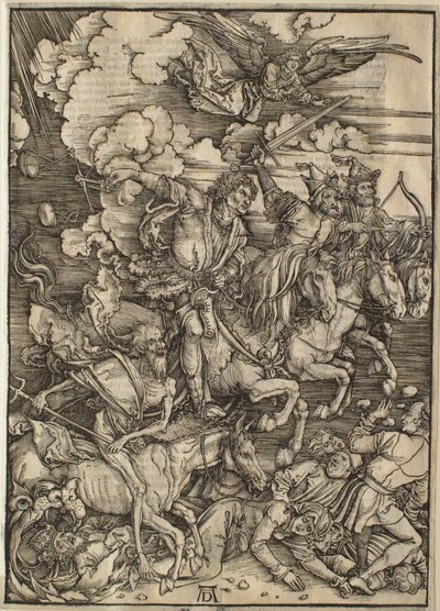 Apokalypsen: De fire rytterne av Albrecht Dürer