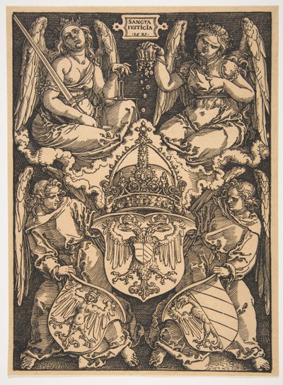 Armene til Det hellige romerske rike og byen Nürnberg.n.d. av Albrecht Dürer