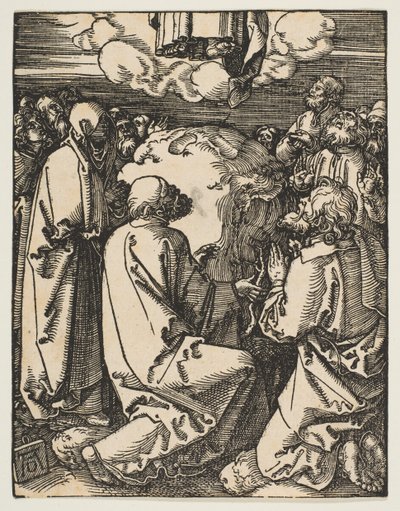 The Ascension, fra The Small Passion, ca. 1510. av Albrecht Dürer