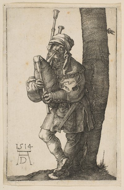 Sekkepiperen, 1514. av Albrecht Dürer