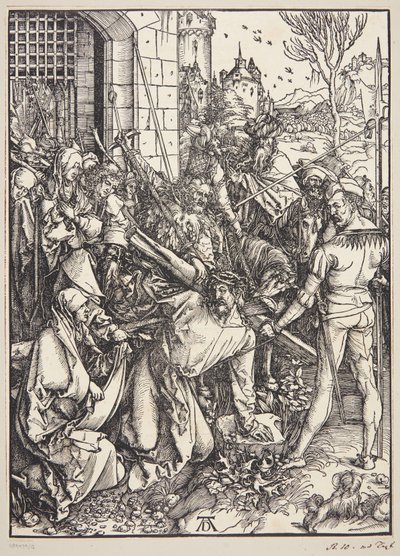 Bæringen av korset av Albrecht Dürer