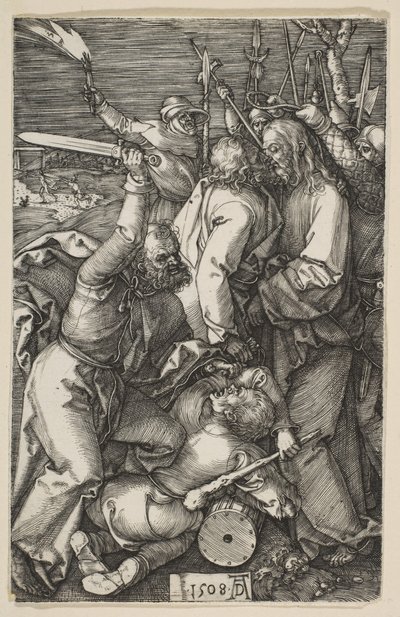 The Betrayal of Christ, fra The Passion, 1508. av Albrecht Dürer