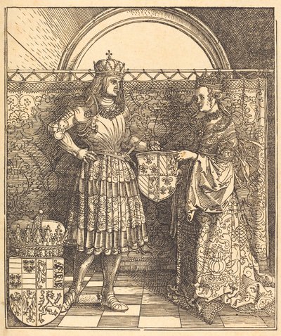 Forlovelsen til Maximilian med Maria av Burgund, 1515. av Albrecht Dürer