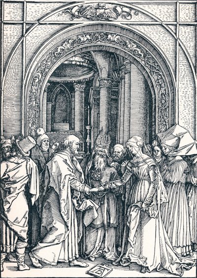Jomfruens forlovelse, 1506 1906. av Albrecht Dürer