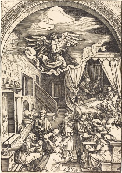 Jomfruens fødsel av Albrecht Dürer