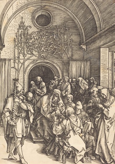Omskjæringen, ca. 15041505. av Albrecht Dürer