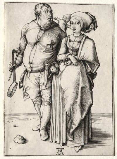Kokken og hans kone av Albrecht Dürer