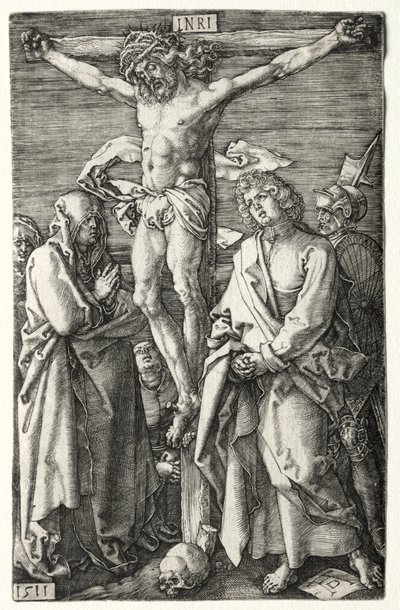 Korsfestelsen, 1511. av Albrecht Dürer