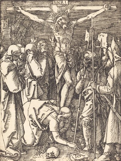 Korsfestelsen, sannsynligvis ca. 15091510. av Albrecht Dürer