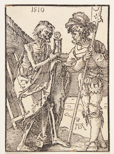 Døden og soldaten av Albrecht Dürer