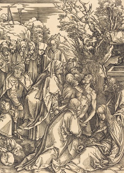 Deponeringen, ca. 1497. av Albrecht Dürer