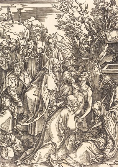 Deponeringen, ca. 1497. av Albrecht Dürer