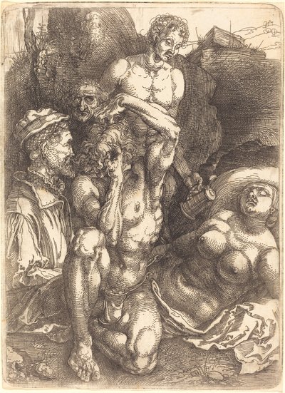 Den desperate mannen av Albrecht Dürer