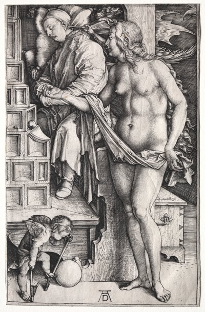 Drømmen om legen av Albrecht Dürer