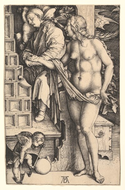 Drømmen om legen, ca. 1498. av Albrecht Dürer