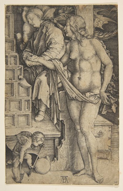 Drømmen om legen, ca. 1498. av Albrecht Dürer