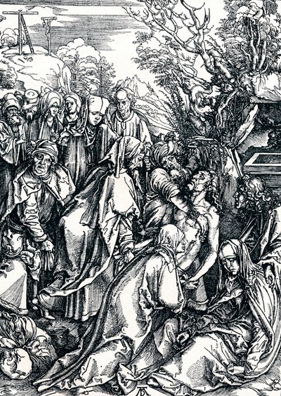 Gravleggingen, 1498 1906 av Albrecht Dürer