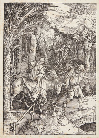 Flykten til Egypt av Albrecht Dürer