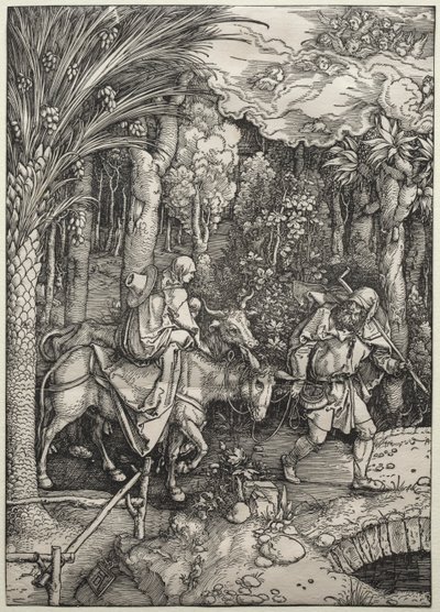 Flykten til Egypt av Albrecht Dürer