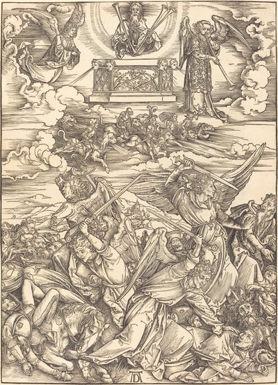De fire hevnende englene av Albrecht Dürer
