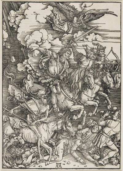 De fire ryttere, 1496-1498 av Albrecht Dürer