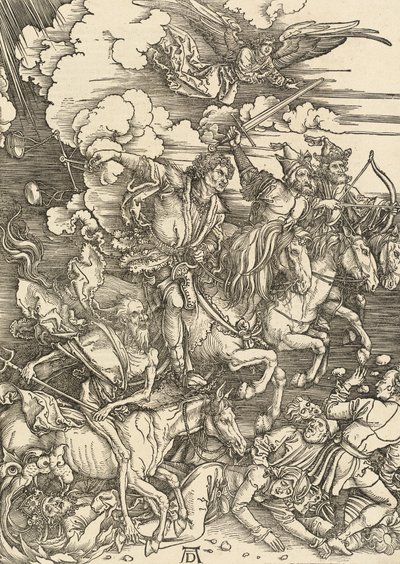 De fire ryttere, 1498. av Albrecht Dürer