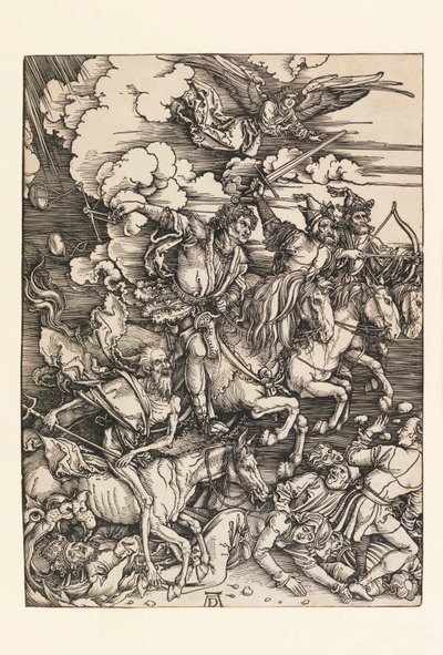 Apokalypsens fire ryttere av Albrecht Dürer