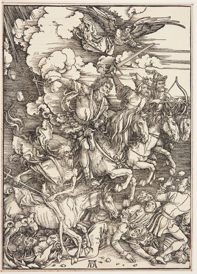 Apokalypsens fire ryttere av Albrecht Dürer