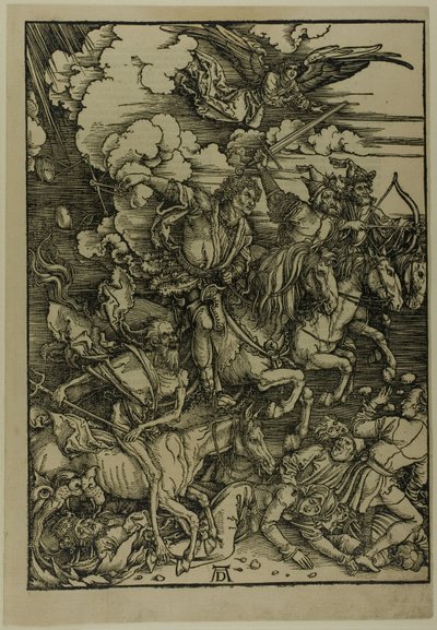 The Four Horsemen of the Apocalypse, fra The Apocalypse av Albrecht Dürer