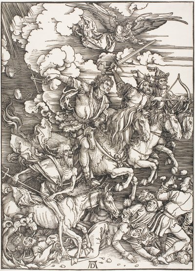 The Four Horsemen of the Apocalypse, fra The Apocalypse av Albrecht Dürer
