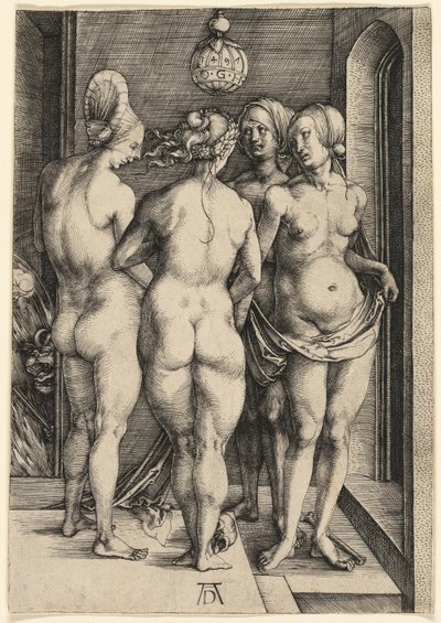 De fire nakne kvinnene av Albrecht Dürer