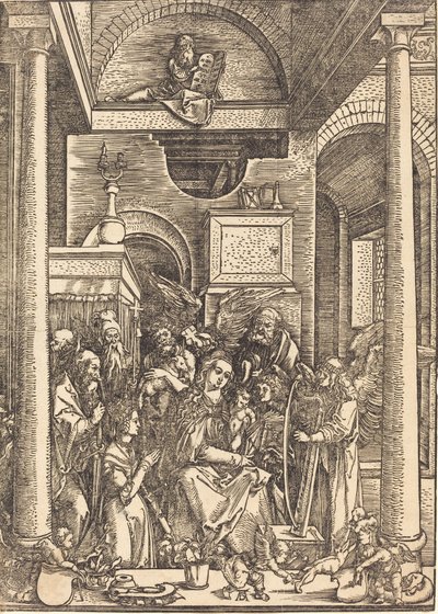 The Glorification of the Virgin, ca. 1504. av Albrecht Dürer