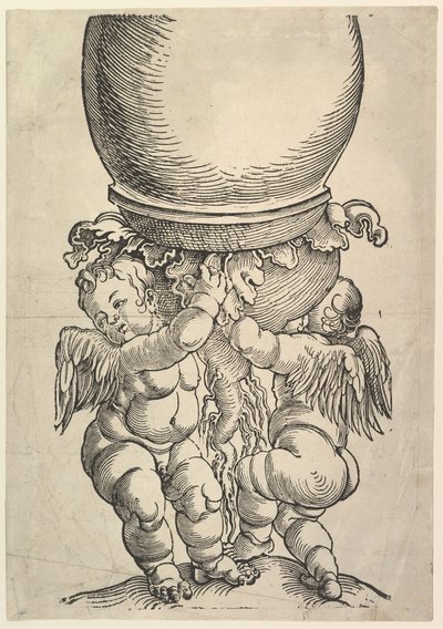 The Great Column bunnblokk, 1517. av Albrecht Dürer