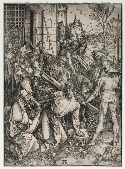 Den store lidenskapen: Kristus som bærer korset av Albrecht Dürer