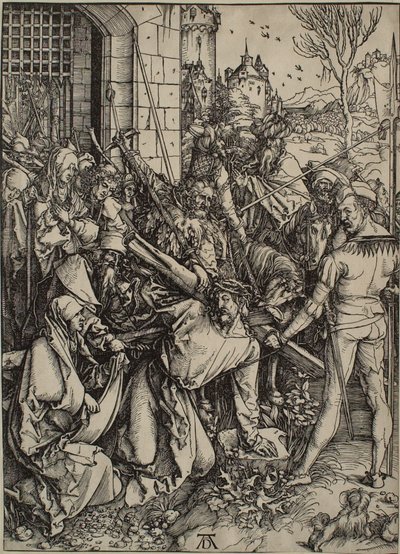 Den store pasjonen: Kristus bærer korset av Albrecht Dürer
