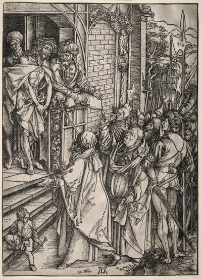 Den store lidenskapen: Kristus vist til folket. av Albrecht Dürer