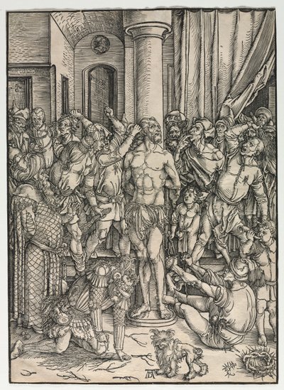 Den store lidenskapen: Flageleringen. av Albrecht Dürer
