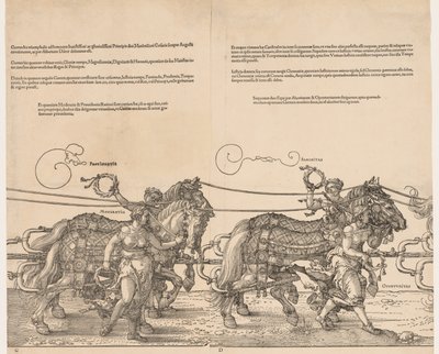 Den store triumfbilen til keiser Maximilian av Albrecht Dürer