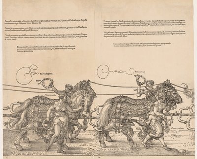 Den store triumfbilen til keiser Maximilian, 1523. av Albrecht Dürer