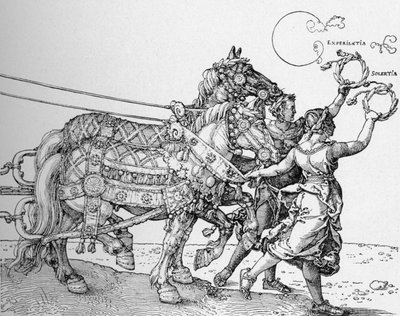 Den store triumfvognen til keiser Maximilian, 1523, 1906 av Albrecht Dürer